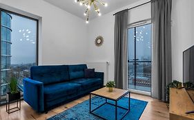 Warsaw Business Apartments - Air Conditioning, 10Th Floor, City View, Balcony - By Rentujemy
