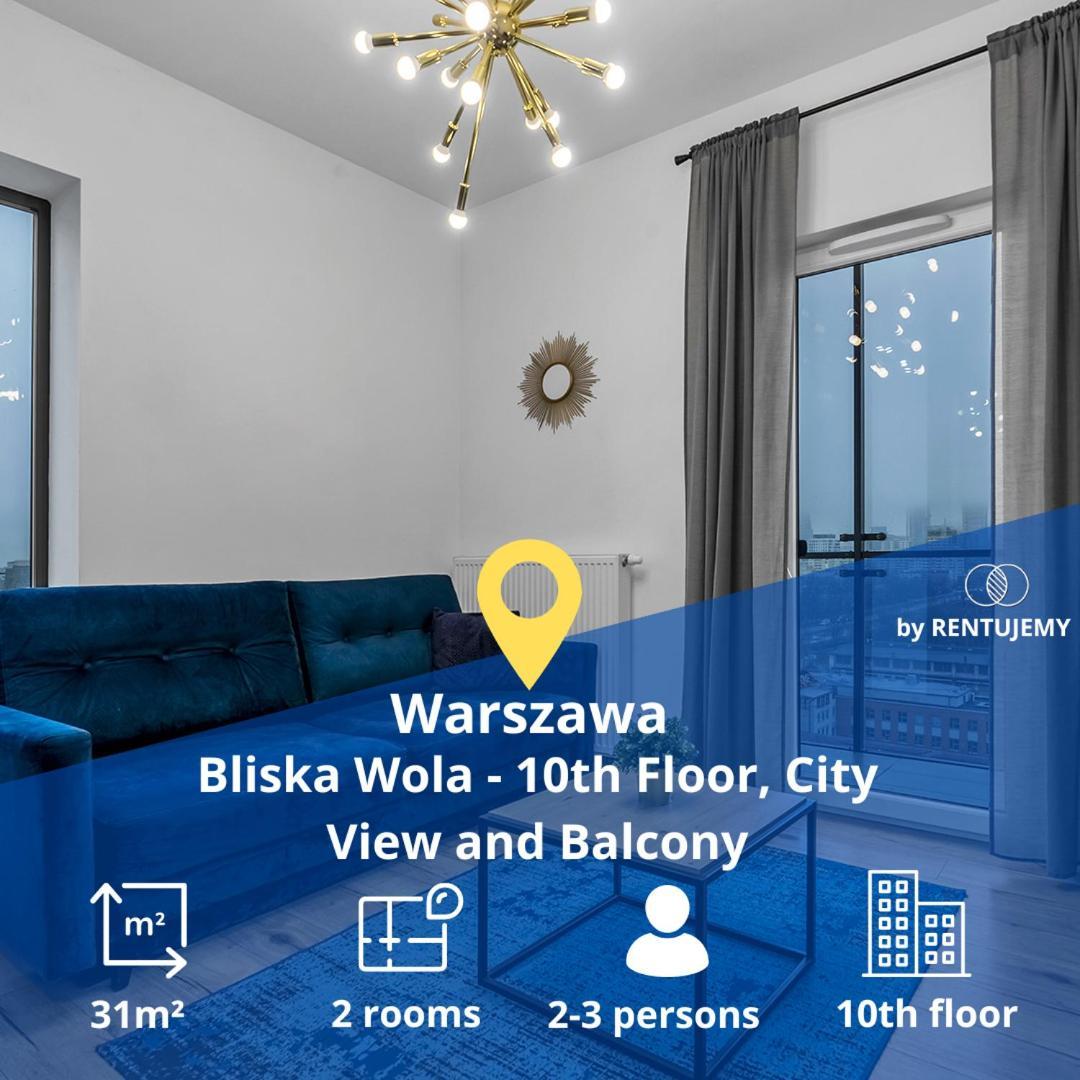Warsaw Business Apartments - Air Conditioning, 10Th Floor, City View, Balcony - By Rentujemy Екстер'єр фото